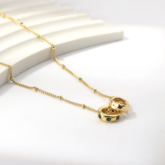 Emerald Sands Necklace ~ Waterproof