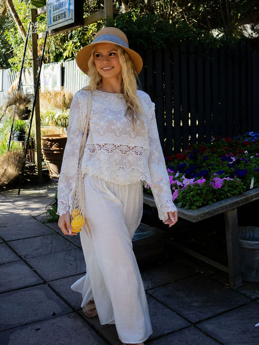 Brooklyn Pants ~ White