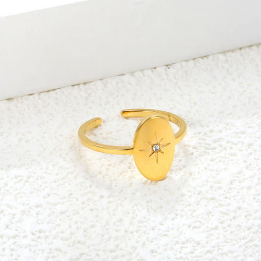 Northern Star Ring ~ Waterproof