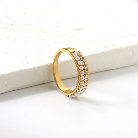 Pearl Drift Ring ~ Waterproof