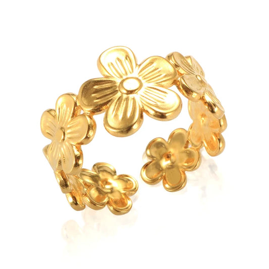 Sunlit Bloom Ring ~ Waterproof