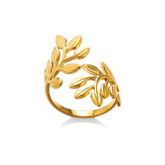 Olive Branch Ring ~ Waterproof