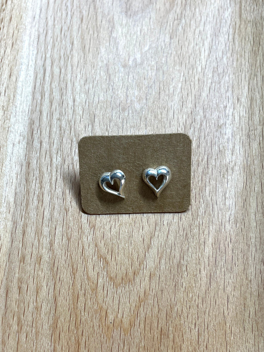 Heart Studs