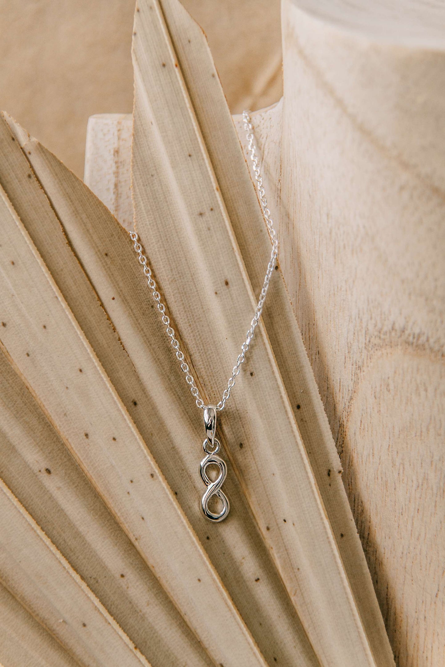 Infinity Pendant & Necklace ~ 925 Silver