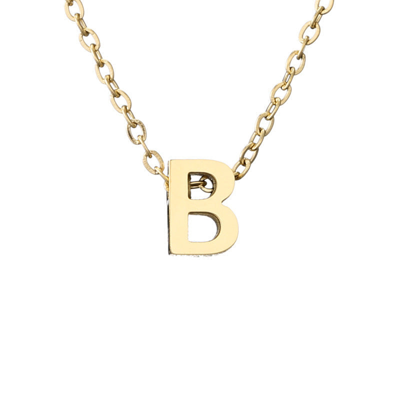 Initial Letter Necklace