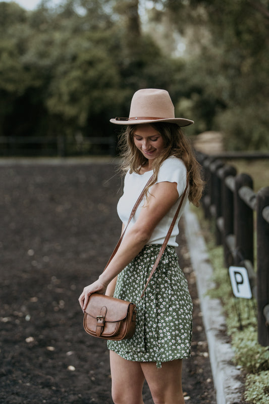 Autumn Blush Skirt ~ Forest