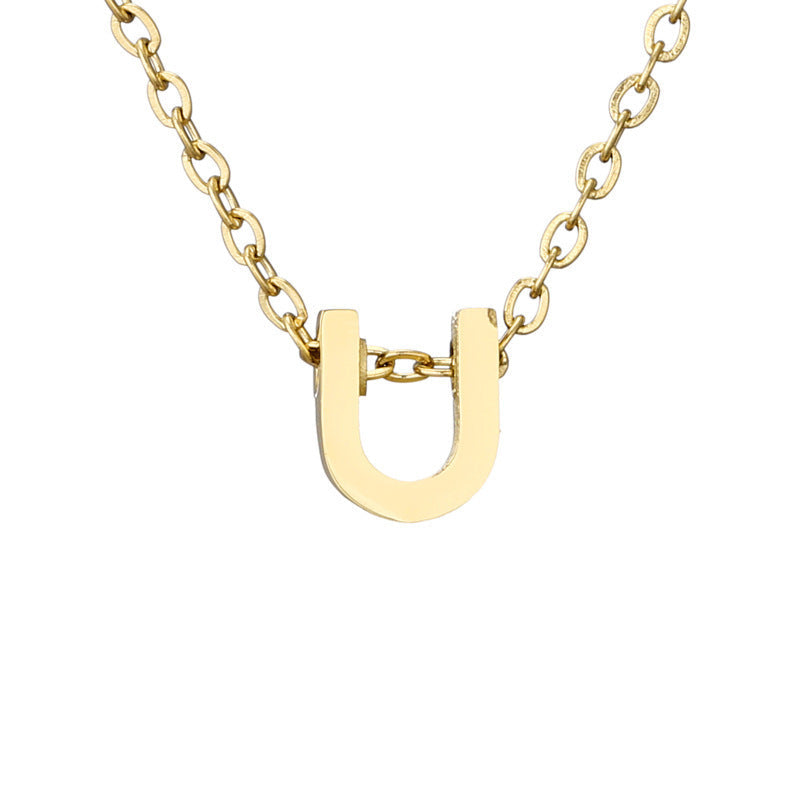 Initial Letter Necklace