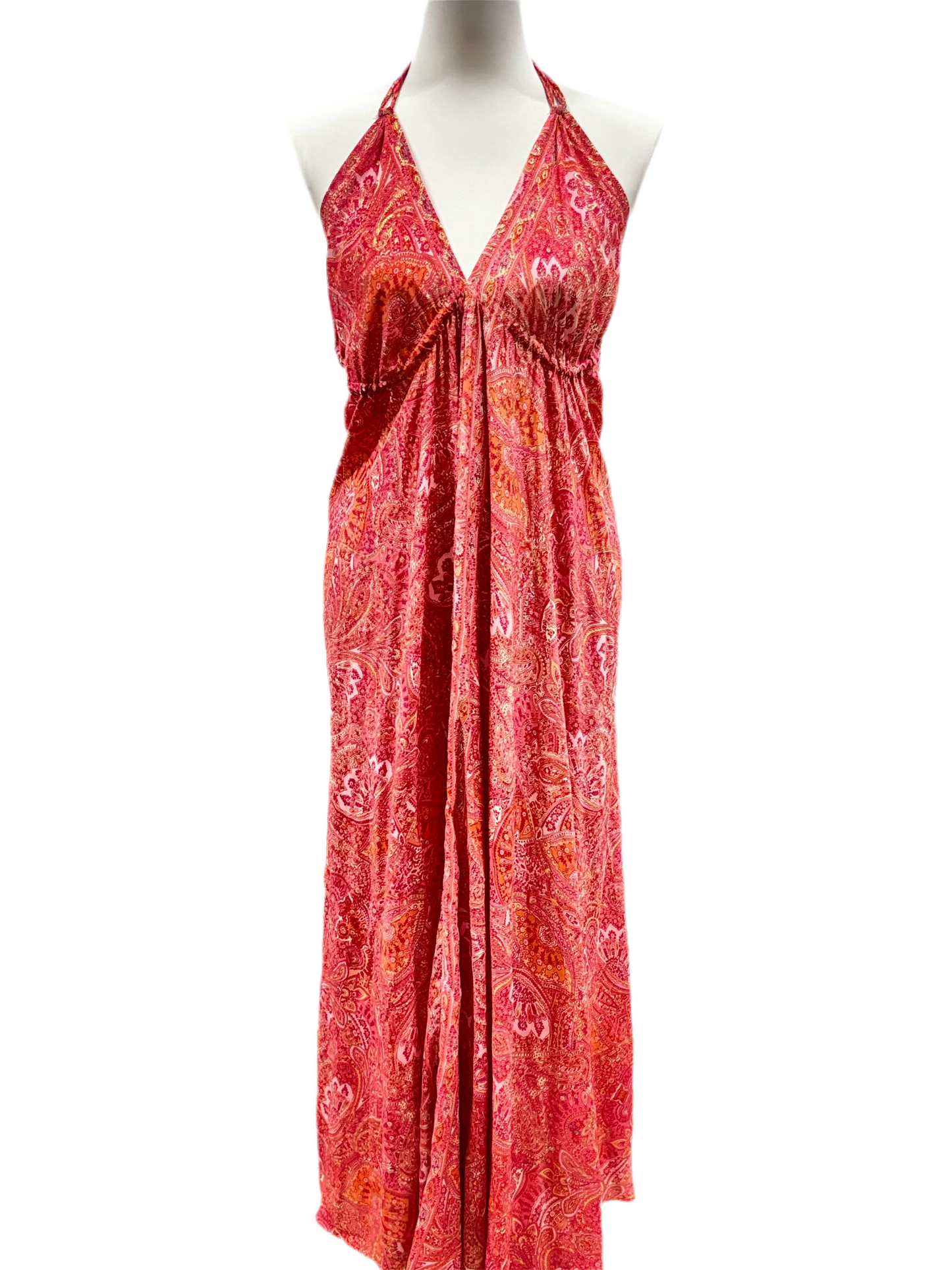 Coral Rose Dress