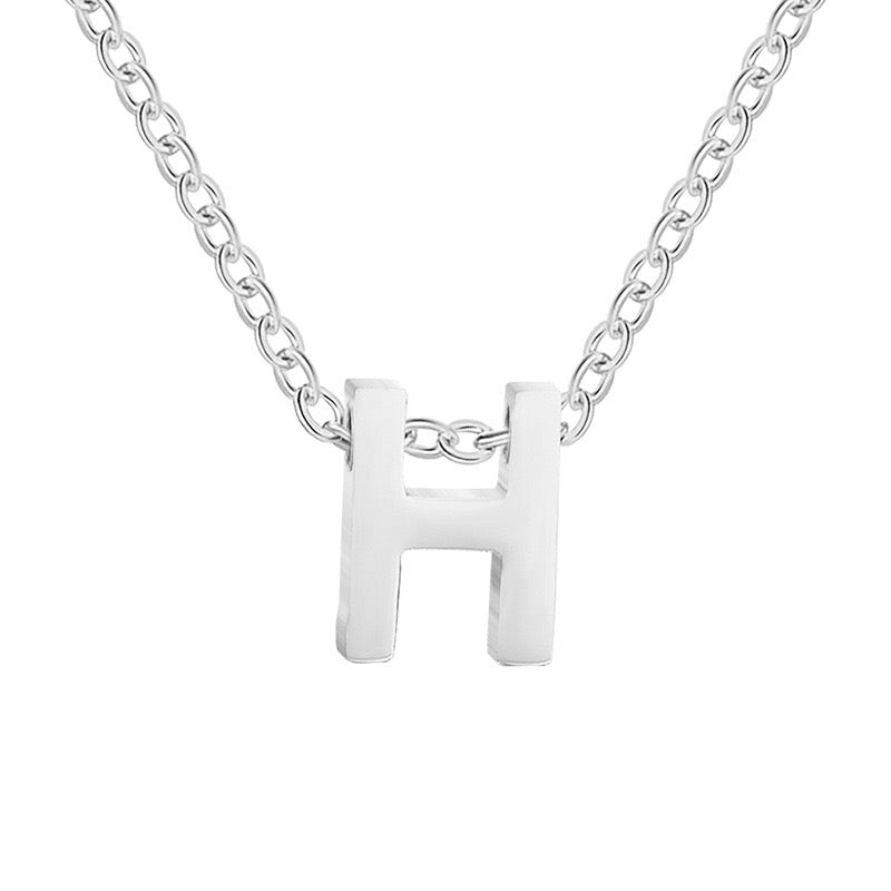 Initial Glow Letter Necklace ~ Waterproof