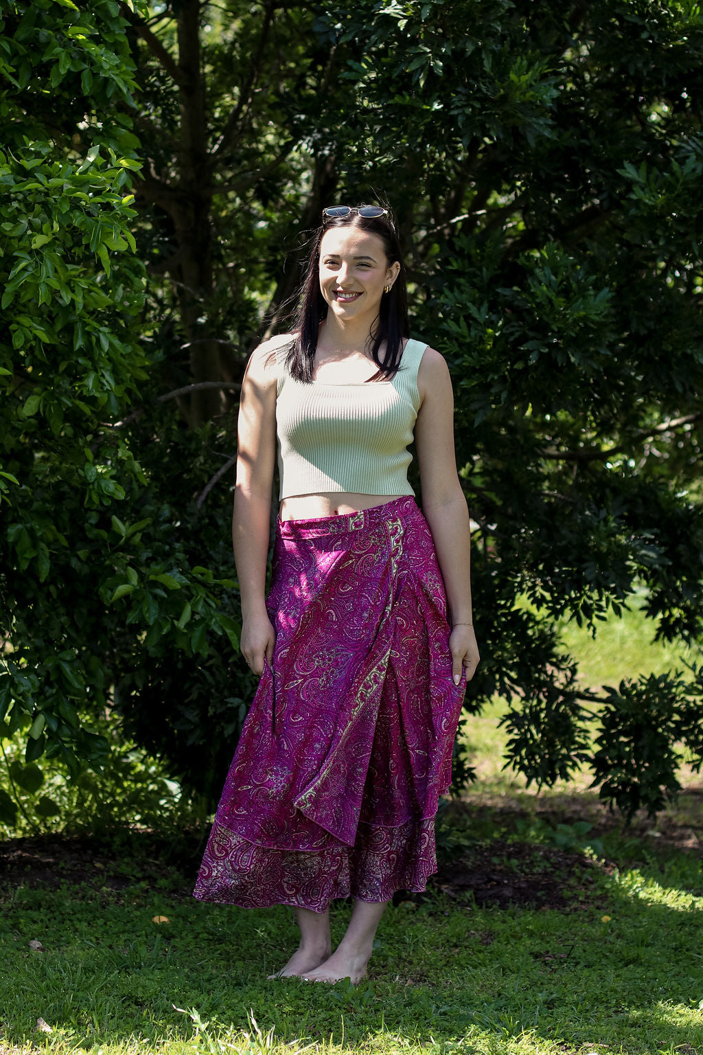 Sundown Wrap Skirt