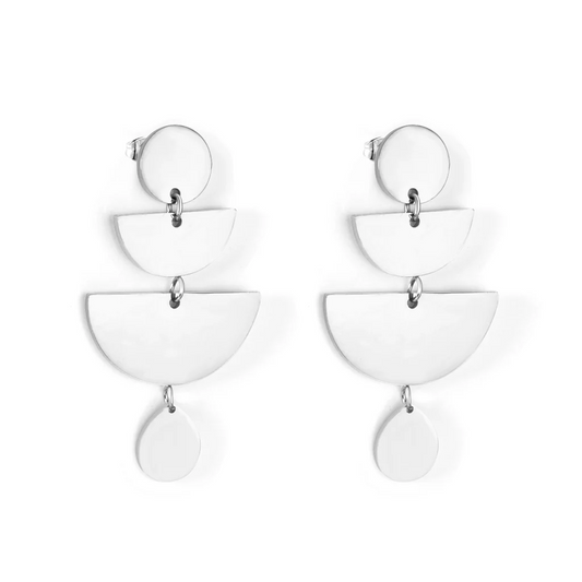Lunar Rythm  Earrings ~ Waterproof