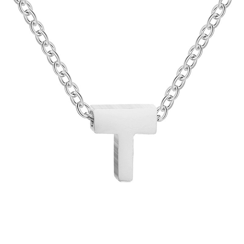 Initial Glow Letter Necklace ~ Waterproof