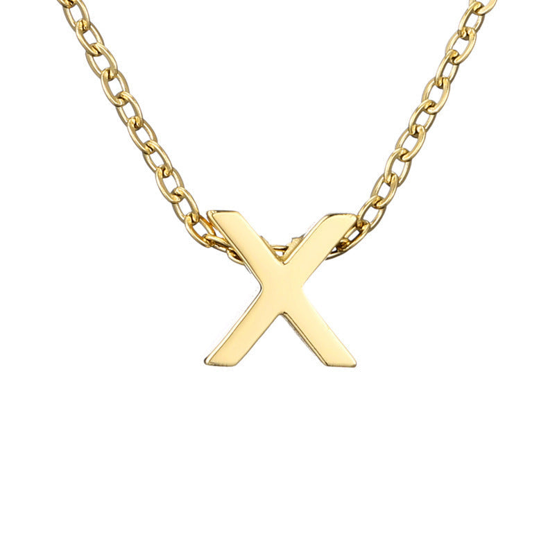 Initial Letter Necklace