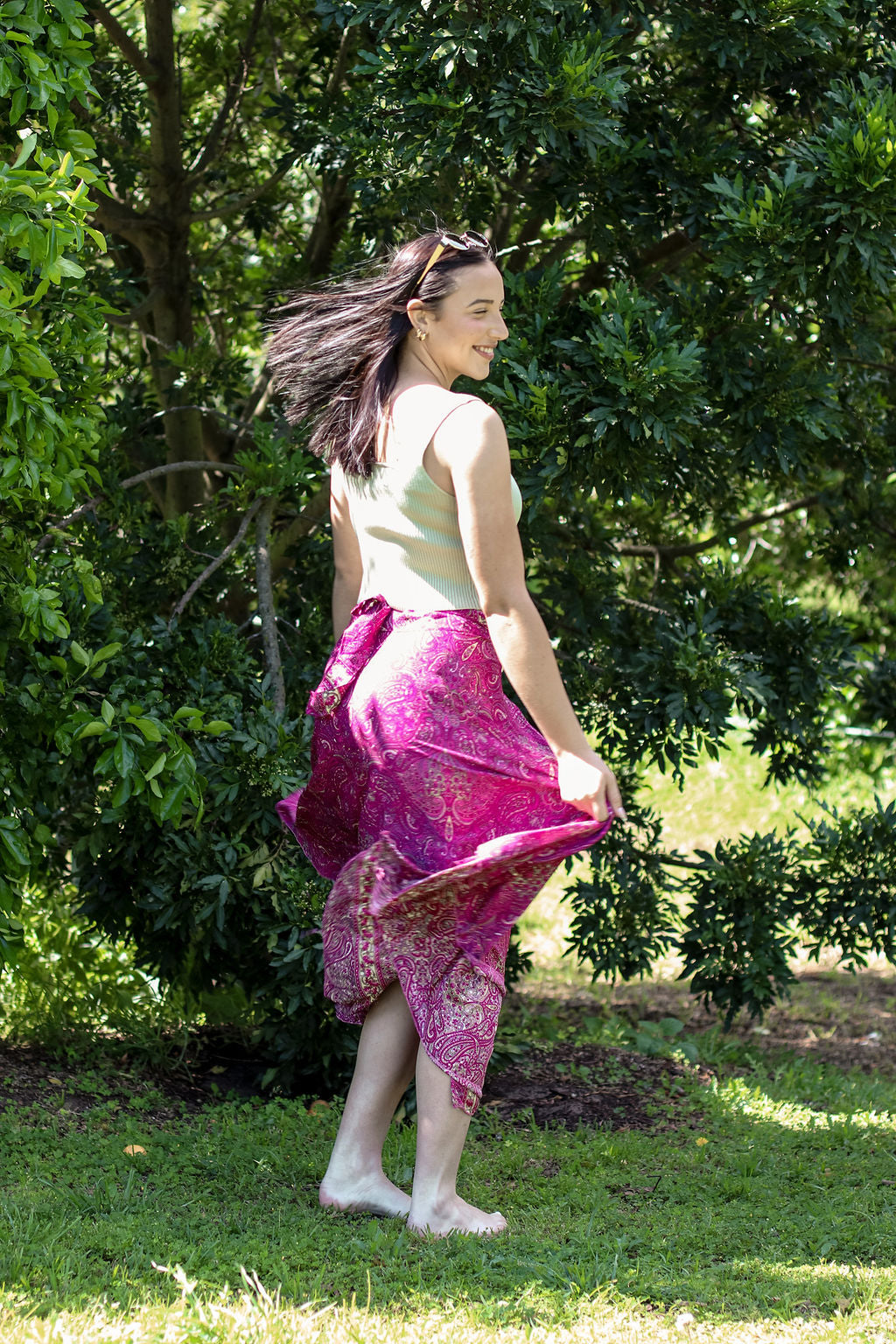 Sundown Wrap Skirt
