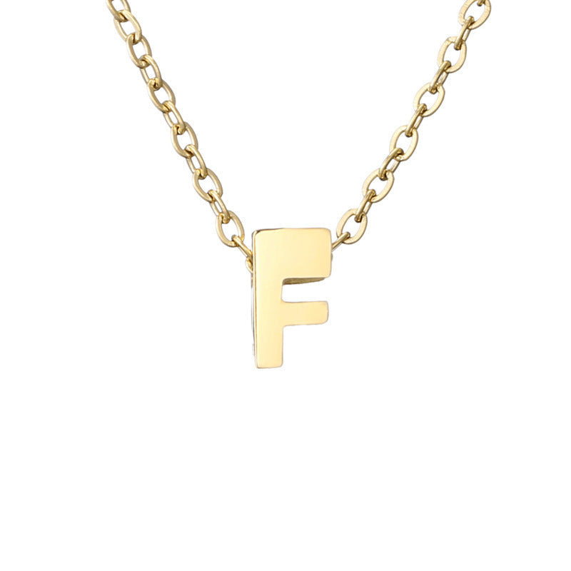 Initial Letter Necklace