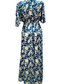 Bali Breeze Dress ~ Botanic Leaf