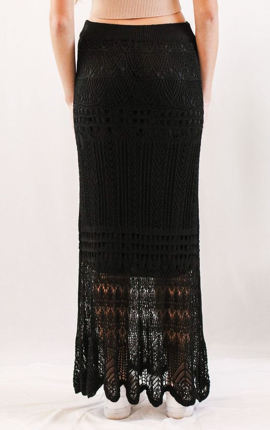 Afterglow Crochet Skirt