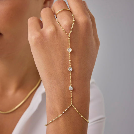 Moonlit Tide Bracelet Ring ~ Waterproof