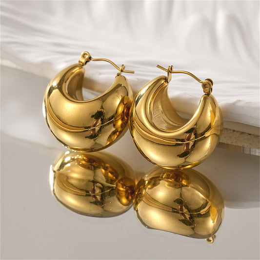 Moon Drop Earrings ~ Waterproof