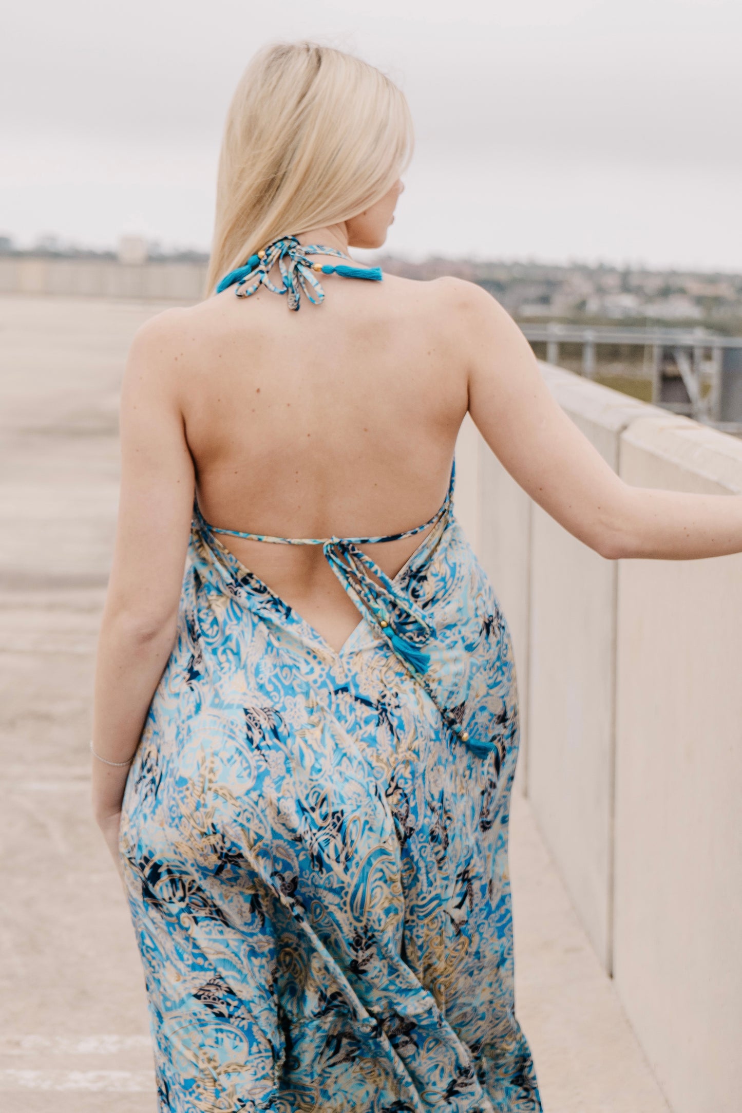 Sunlit Sand Dress ~ Pacific