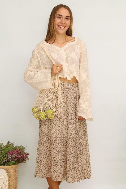 Adriana Lace Blouse