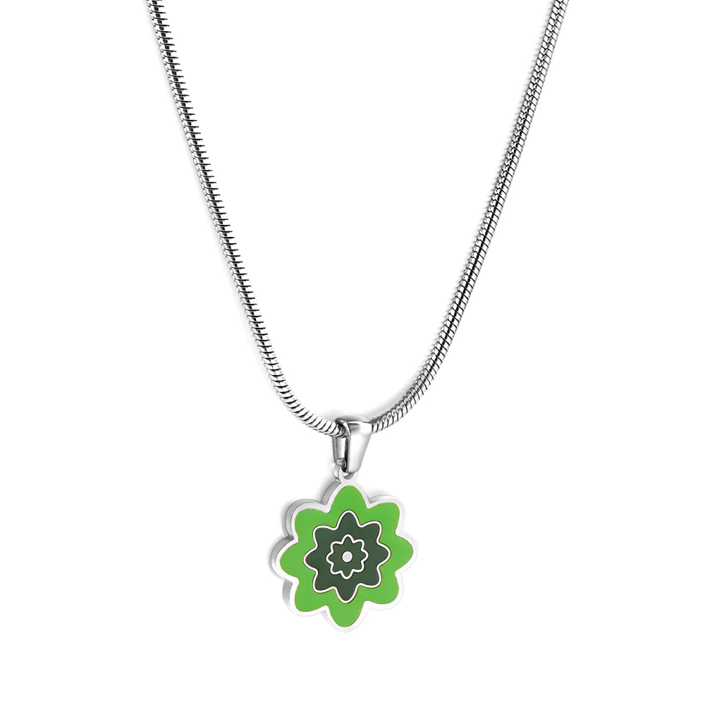 Retro Bloom Necklace ~ Waterproof