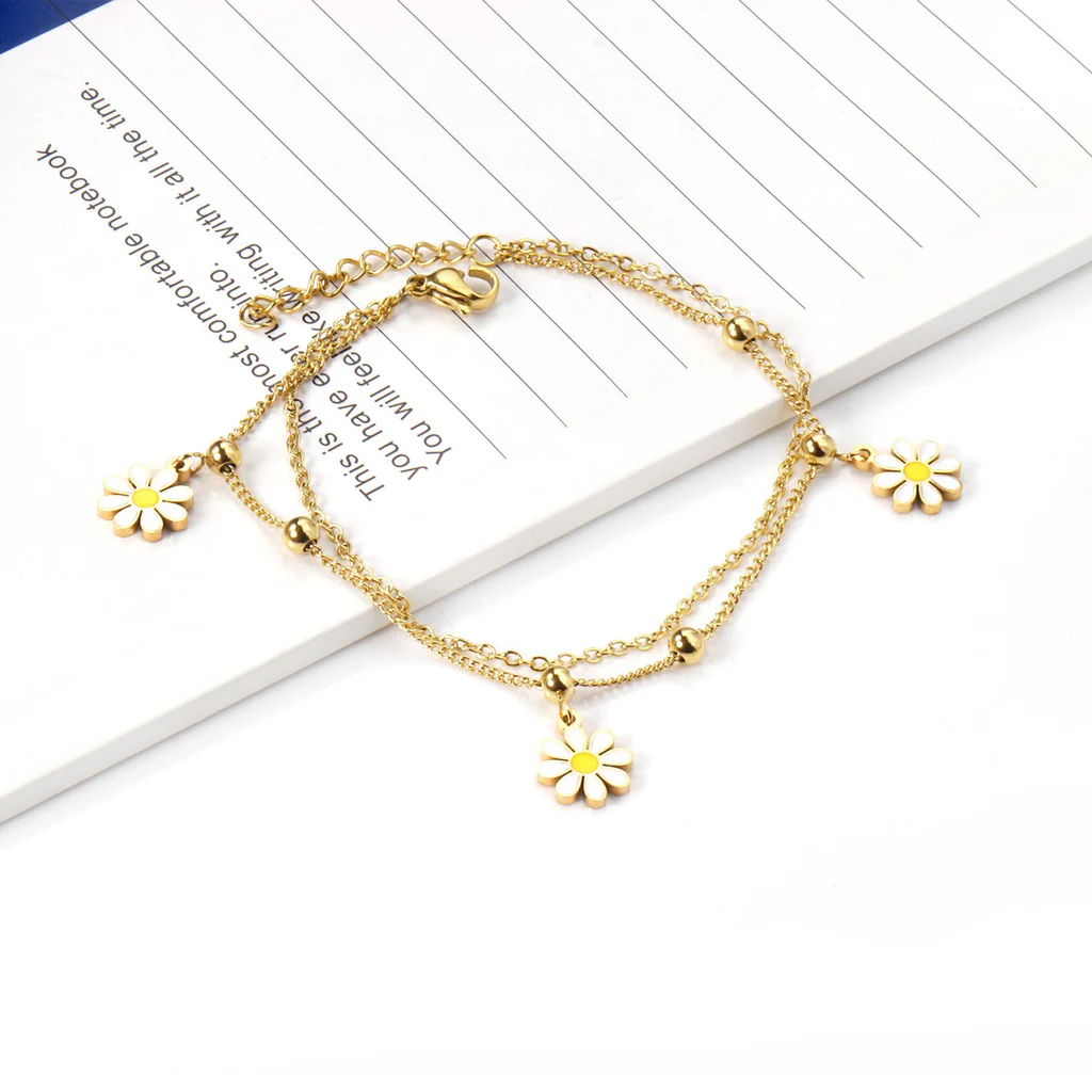 Daylight Daisy Bracelet ~ Waterproof