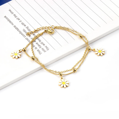 Daylight Daisy Bracelet ~ Waterproof