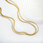 Golden Flow Layered Chain ~ Waterproof