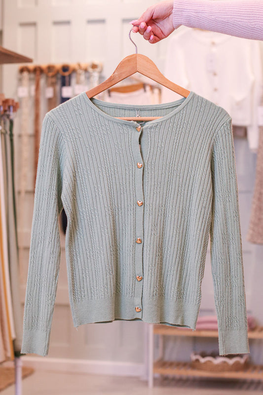 Milano Heart Cardigan