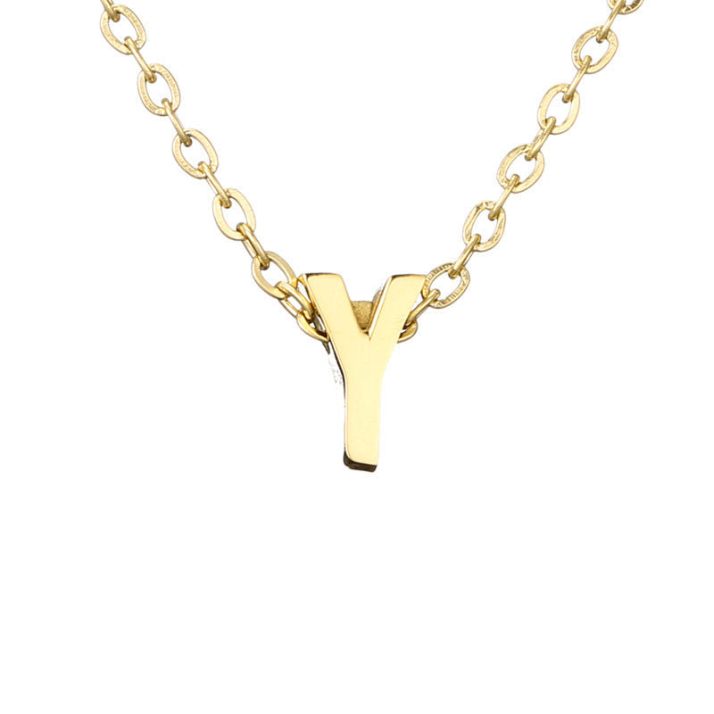 Initial Letter Necklace