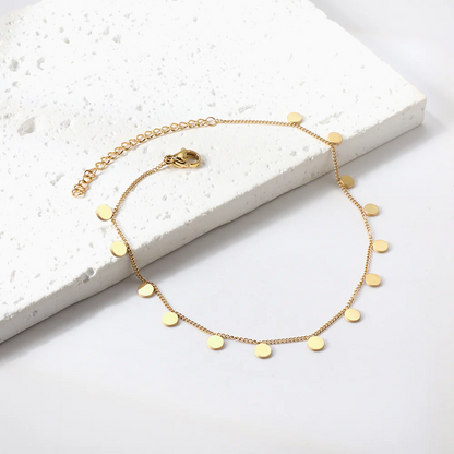 Dazzle Disc Anklet ~ Waterproof