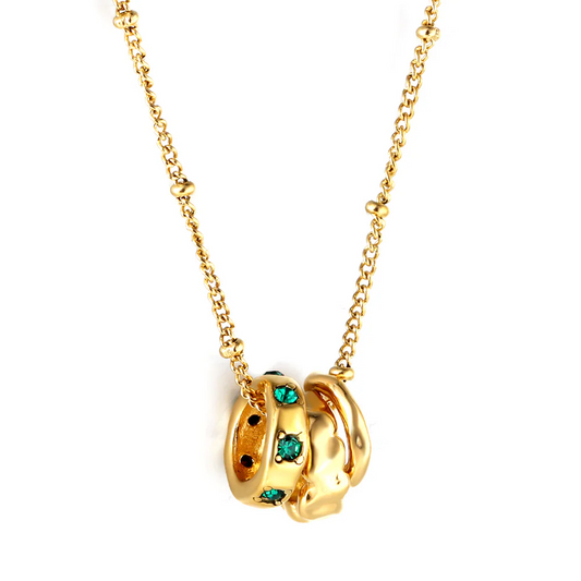 Emerald Sands Necklace ~ Waterproof