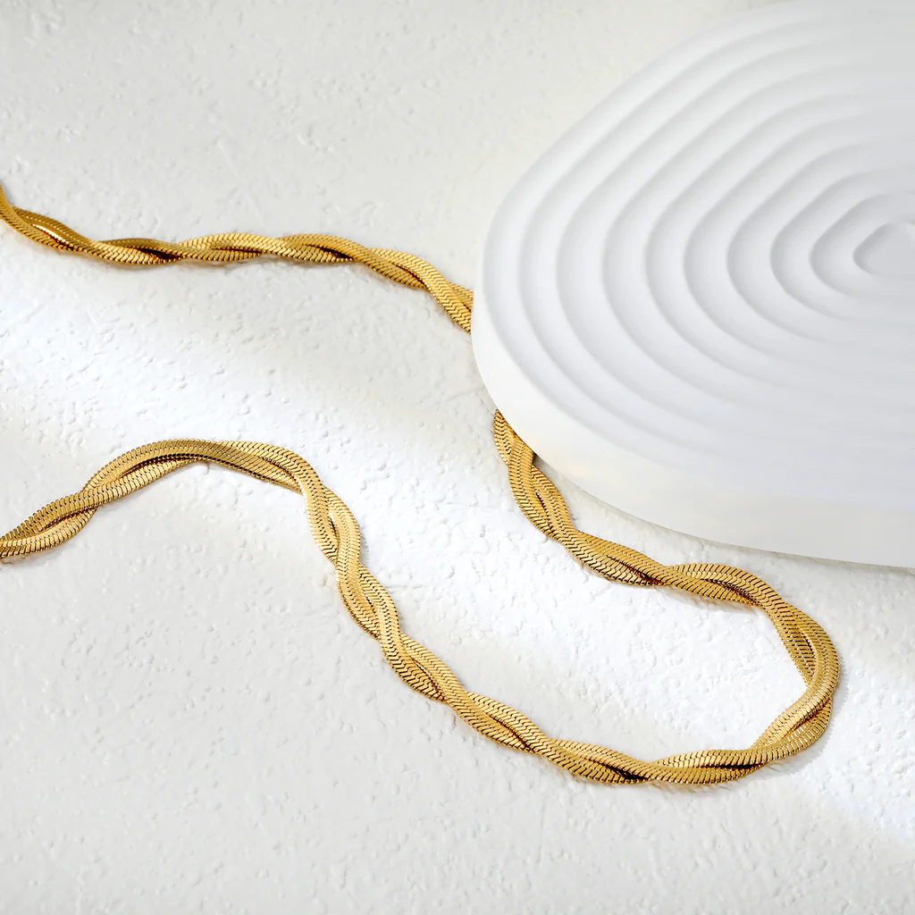 Destiny Gold Necklace ~ Waterproof