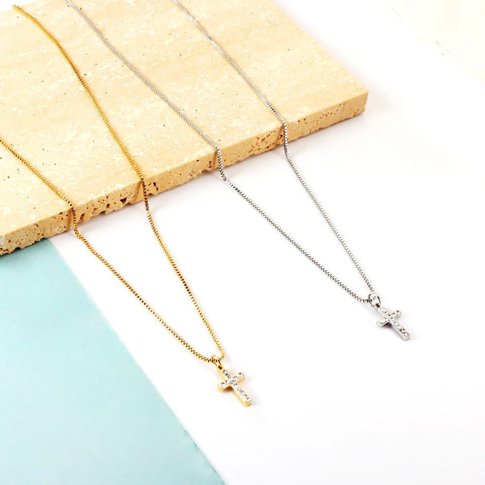 Wave Of Faith Necklace ~ Waterproof