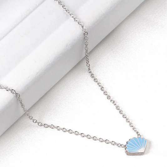 Blue Tide Necklace ~ Waterproof