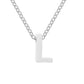 Initial Glow Letter Necklace ~ Waterproof