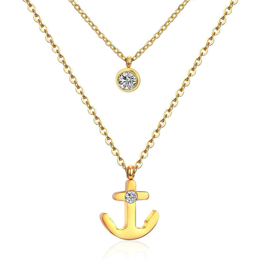 Anchored In Hope Necklace ~ Waterproof