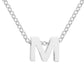 Initial Glow Letter Necklace ~ Waterproof