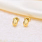 Amara Gold Droplet Earrings ~ Water and Tarnish Resistant