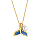 Whale Song Necklace ~ Waterproof