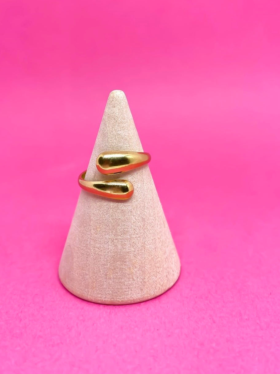 Imari Gold Adjustable Ring