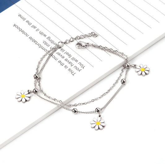 Daylight Daisy Bracelet ~ Waterproof