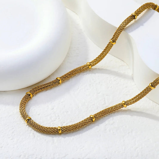 Tide Mesh Necklace ~ Waterproof