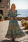Indigo Blossom Dress