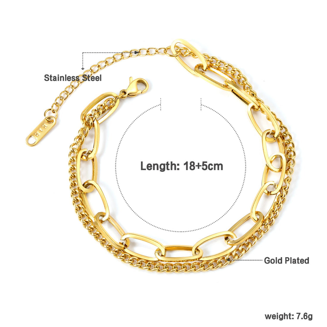 Link & Tide Bracelet ~ Waterproof