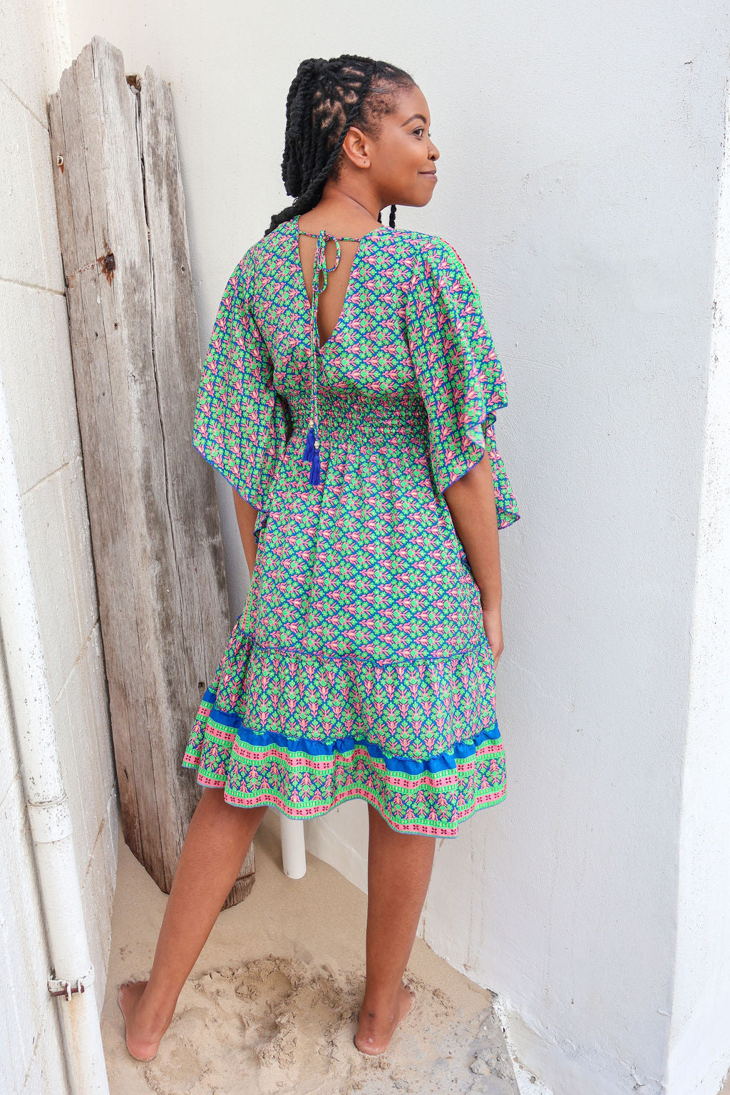 Tranquil Tide Dress ~ Lime