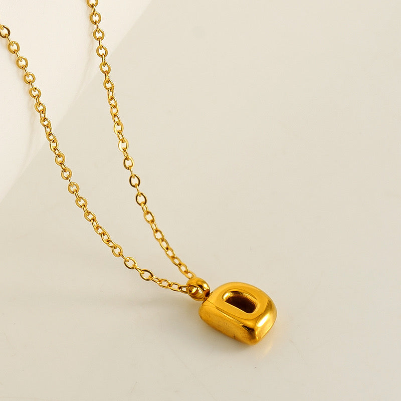 Balloon Letter Necklace ~ Waterproof
