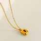 Balloon Letter Necklace ~ Waterproof