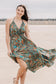 Bahama Bloom Dress ~ Aqua